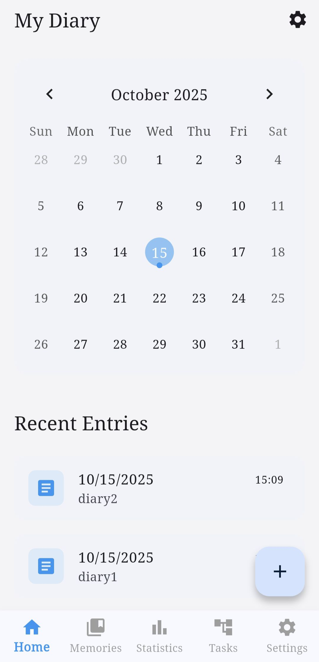 Drifty App Screenshot